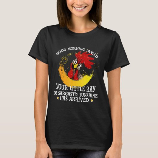 おはようチキン Tシャツ (正面)