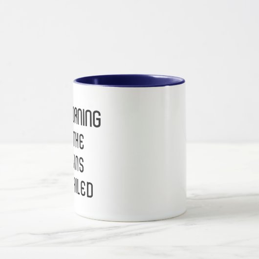 おはようマグ – 暗殺者が失敗したようだ マグカップ (中央)