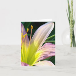 おはようユリ!  Notecard カード