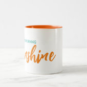 おはよう太陽 ツートーンマグカップ (中央)