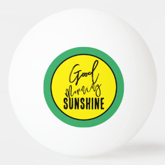 おはよう太陽 卓球ボール