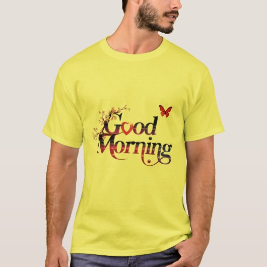 おはよう愛してる Tシャツ (正面)