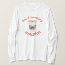 "おはよう日光のコーヒー" Tシャツ