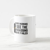 おはよう暗殺者が失敗したようだ コーヒーマグカップ (正面左)