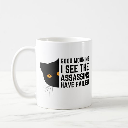 おはよう暗殺者が失敗したようだ コーヒーマグカップ (左)