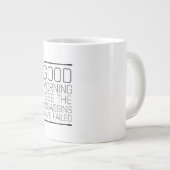 おはよう暗殺者が失敗したようだ ジャンボコーヒーマグカップ (正面右)