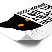 おはよう暗殺者が失敗したようだ ポスター (角)