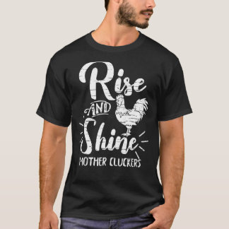 おはよう母さんニワトリ  ニワトリ Tシャツ