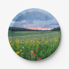 おはよう牧草地 ペーパープレート