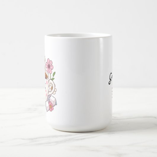 おはよう | かわいいかわいいコーヒー コーヒーマグカップ (中央)