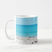 「おはよう、これは神です」コーヒーマグ コーヒーマグカップ (左)