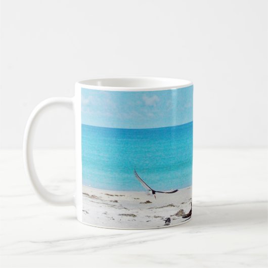 「おはよう、これは神です」コーヒーマグ コーヒーマグカップ (左)