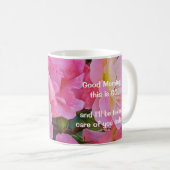 おはよう、これは神のコーヒーマグ コーヒーマグカップ (正面右)