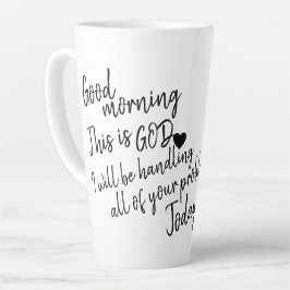 おはよう カフェラテマグ