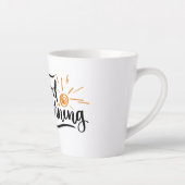 おはよう カフェラテマグ (右)