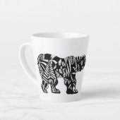 おはよう！ カフェラテマグ (左アングル)