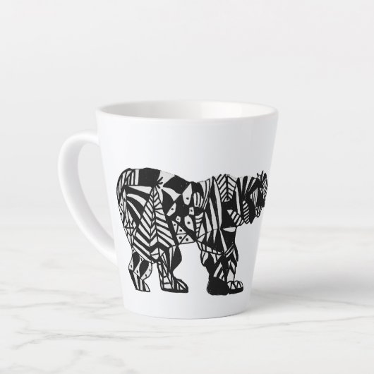 おはよう！ カフェラテマグ (左アングル)