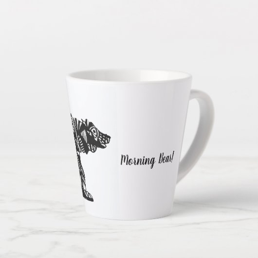 おはよう！ カフェラテマグ (右アングル)