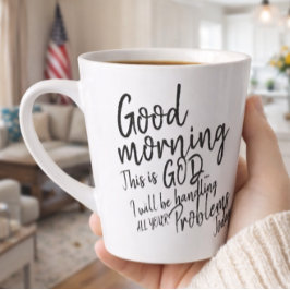 おはよう カフェラテマグ