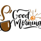 おはよう カフェラテマグ