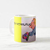 おはよう、キャンディパイ コーヒーマグカップ (正面左)