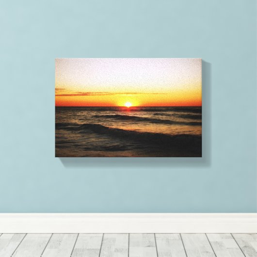 おはよう キャンバスプリント (インサイチュ (ウッドフロア))