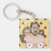 おはよう キーホルダー (正面)