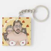 おはよう キーホルダー (裏面)