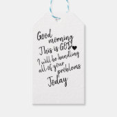 おはよう ギフトタグ (正面)