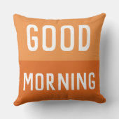 おはよう クッション (裏面)