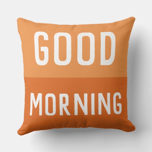 おはよう クッション (裏面)