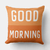 おはよう クッション (正面)