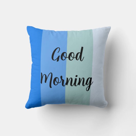 おはよう クッション (裏面)