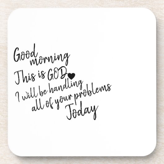 おはよう コースター (正面)