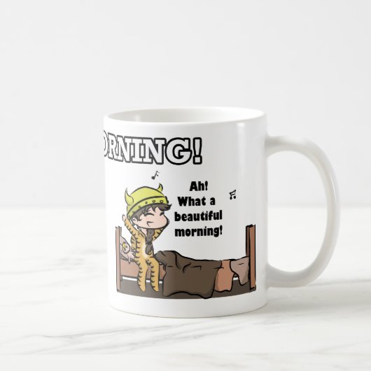 おはよう! コーヒーマグカップ (右)