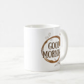 おはよう コーヒーマグカップ (正面右)