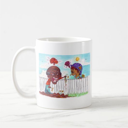 おはよう コーヒーマグカップ (左)