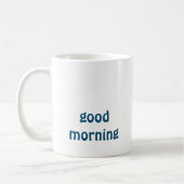 おはよう コーヒーマグカップ (左)