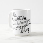 おはよう コーヒーマグカップ (正面左)