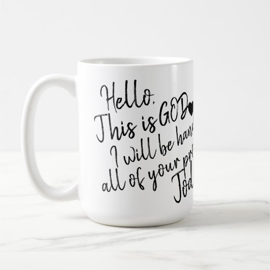 おはよう コーヒーマグカップ (左)