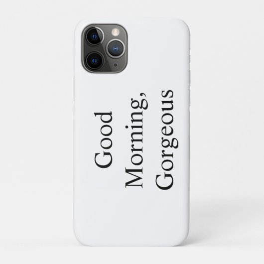 おはよう、ゴージャス Case-Mate iPhoneケース (裏)