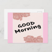 おはよう シーズンポストカード (正面/裏面)