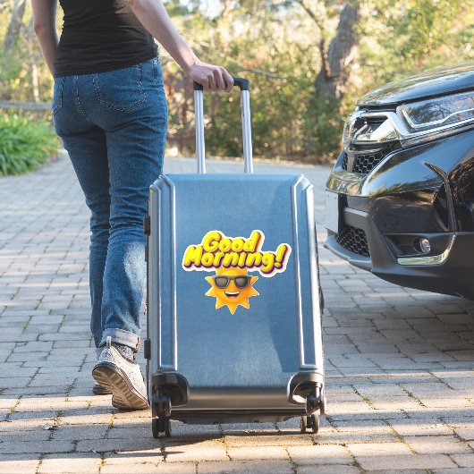 おはよう！ シール (スーツケースインサイチュ)