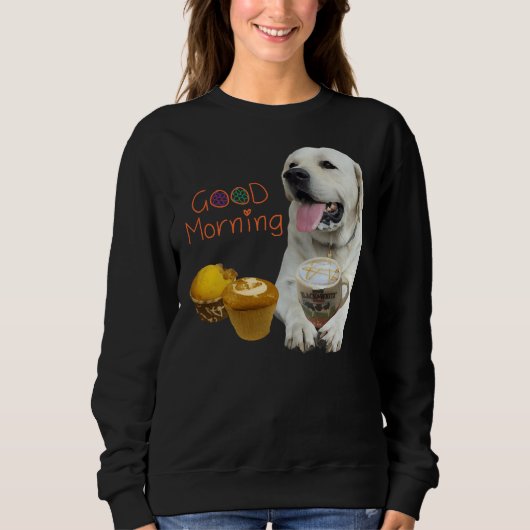 おはよう スウェットシャツ (正面)