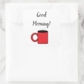 おはよう スクエアシール (バッグ)