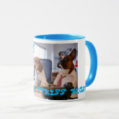 おはよう! ストレスが…始まるようにして下さい マグカップ (正面右)