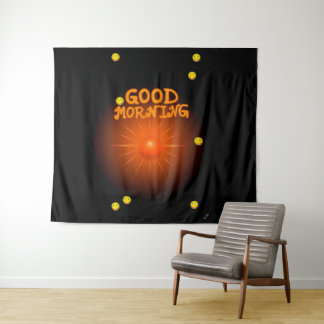 おはよう タペストリー