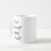 おはよう!!ハッピーウィークエンド!! コーヒーマグカップ (正面左)