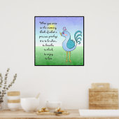 おはよう! ポスター (キッチン)