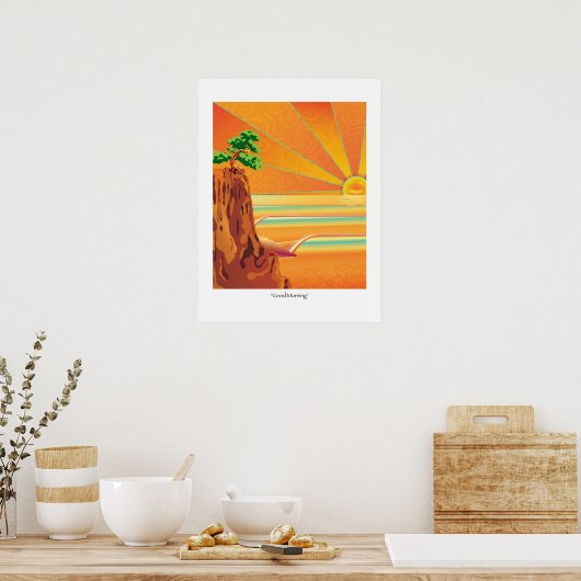 おはよう ポスター (キッチン)